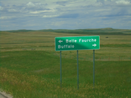End SD-168 West at US-85