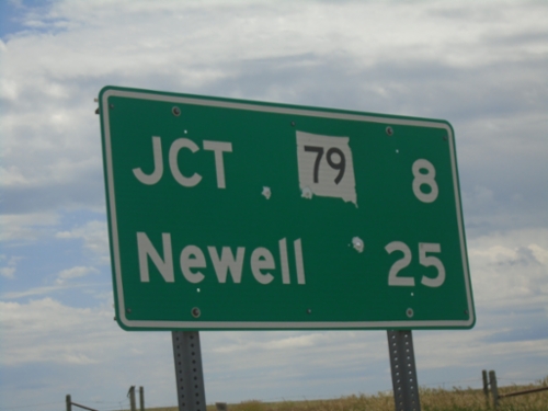 SD-168 East - Distance Marker