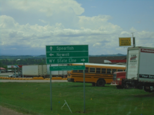 US-85 South Approaching US-212