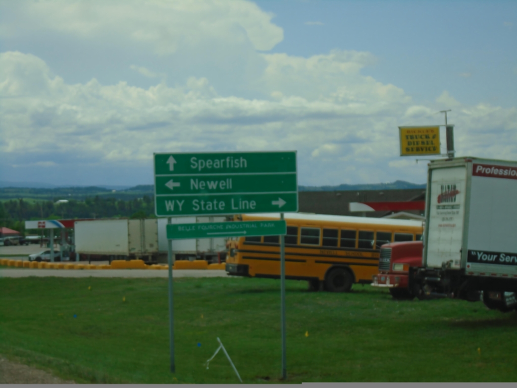 US-85 South Approaching US-212