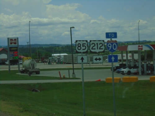 US-85 South at US-212