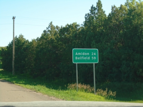 US-85 North - Distance Marker