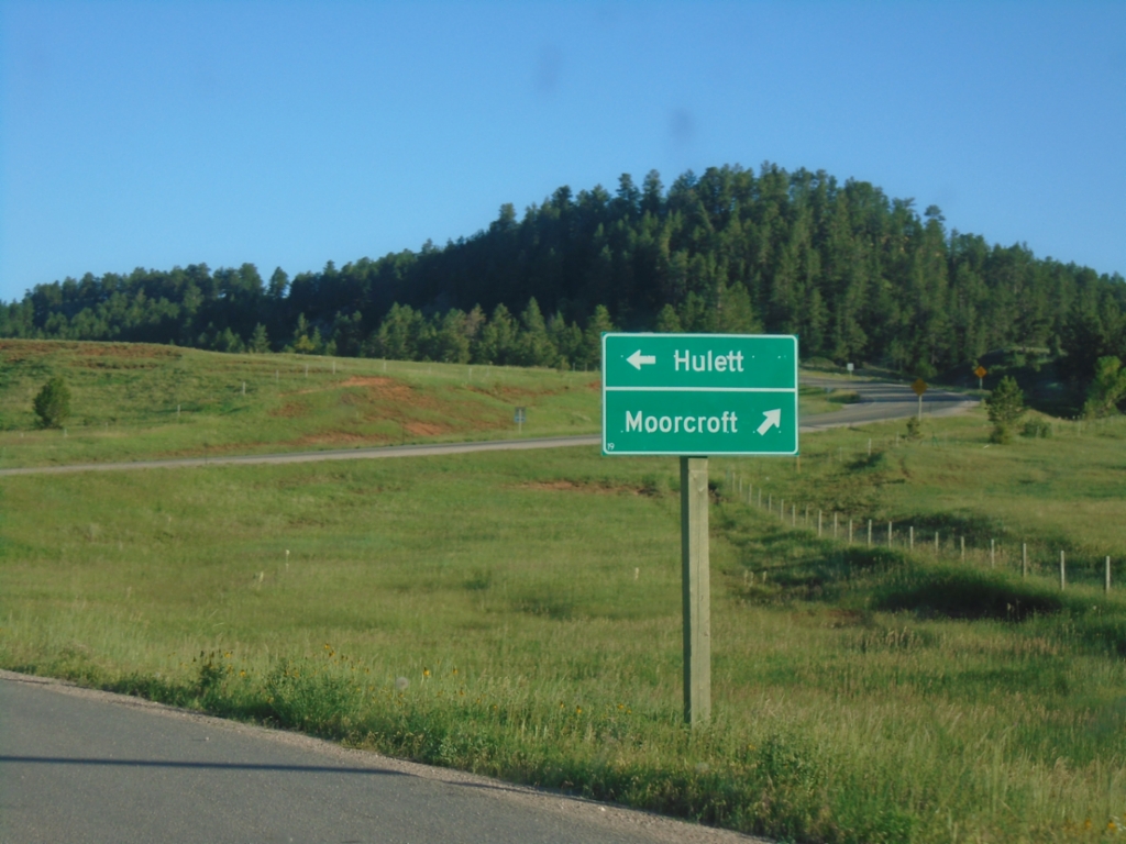 End WY-110 East at WY-24