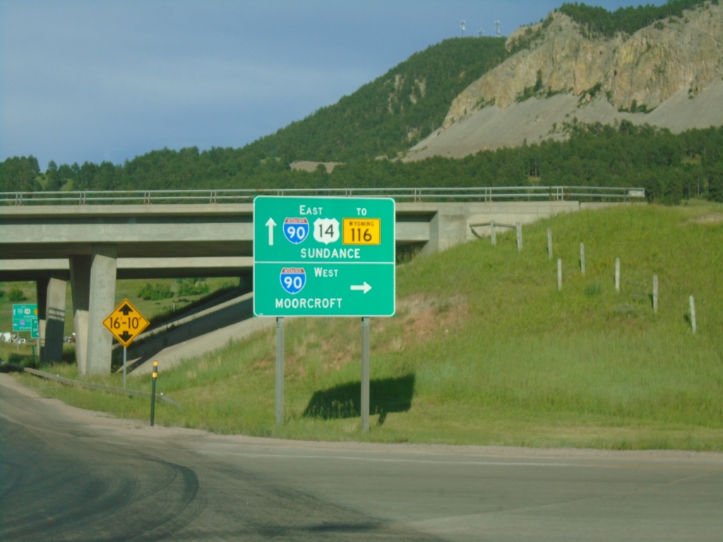 US-14 East at I-90 (Exit 185)