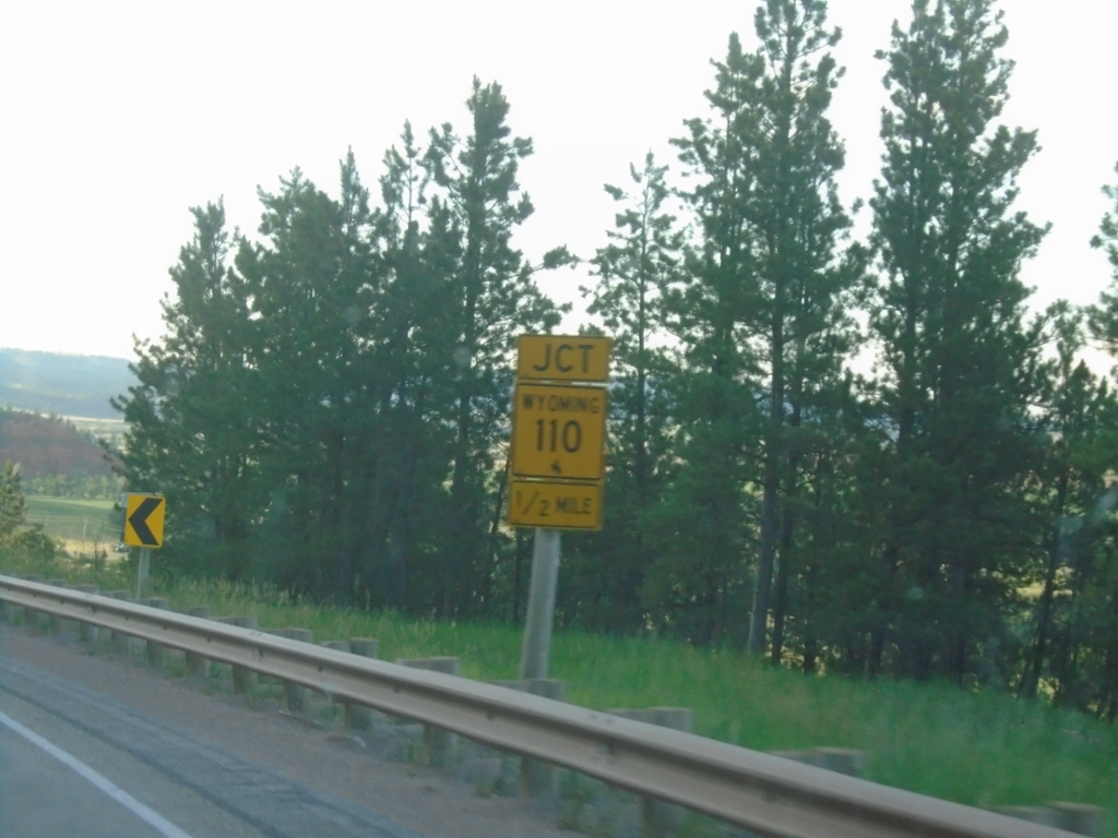 WY-24 East Approaching WY-110