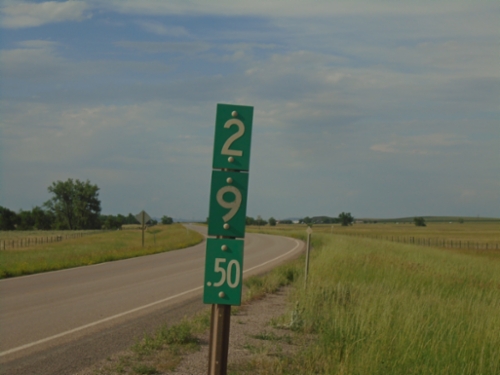 WY-112 North - Milemarker