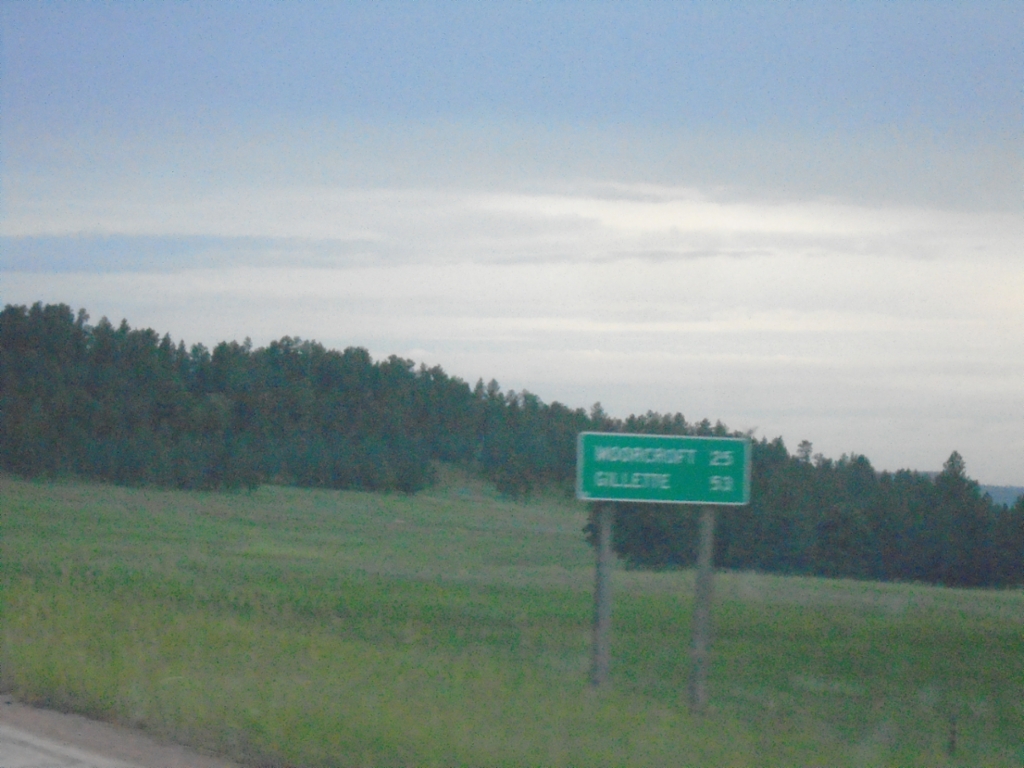 US-14 West - Distance Marker