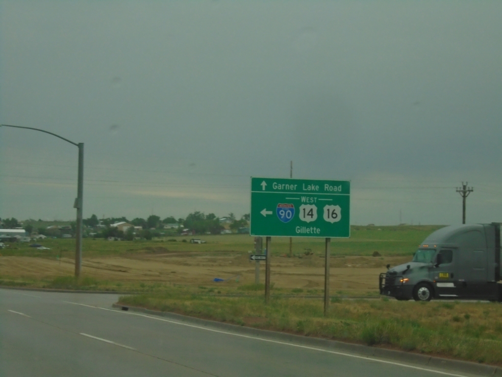 Garner Lake Road at I-90 West