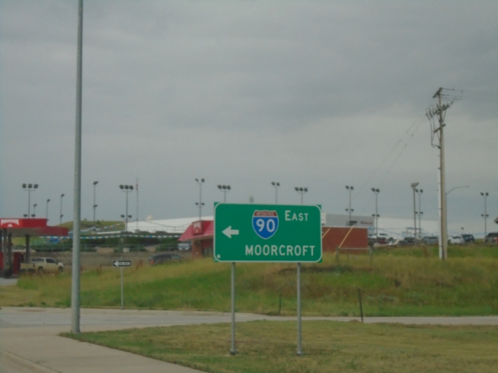 BL-90 West/WY-50 South at I-90 West