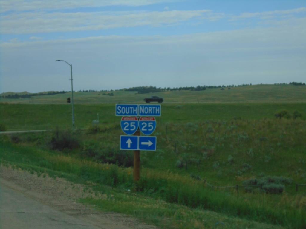 WY-259 South at I-25