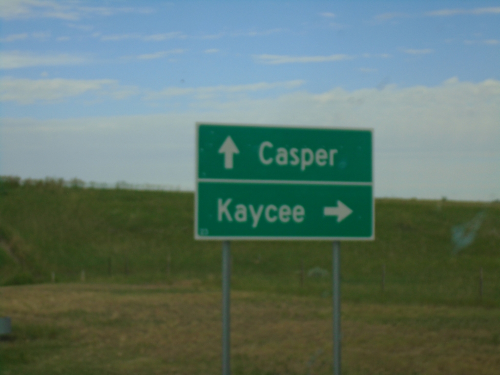 WY-259 South at I-25