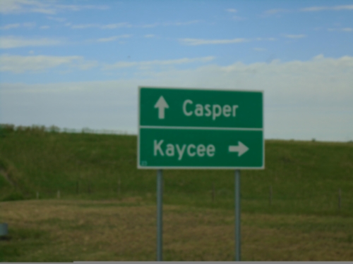 WY-259 South at I-25