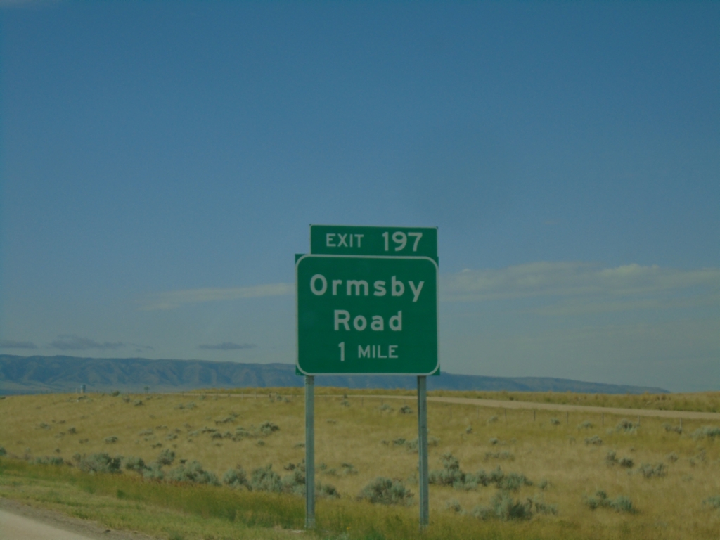 I-25 South - Exit 197