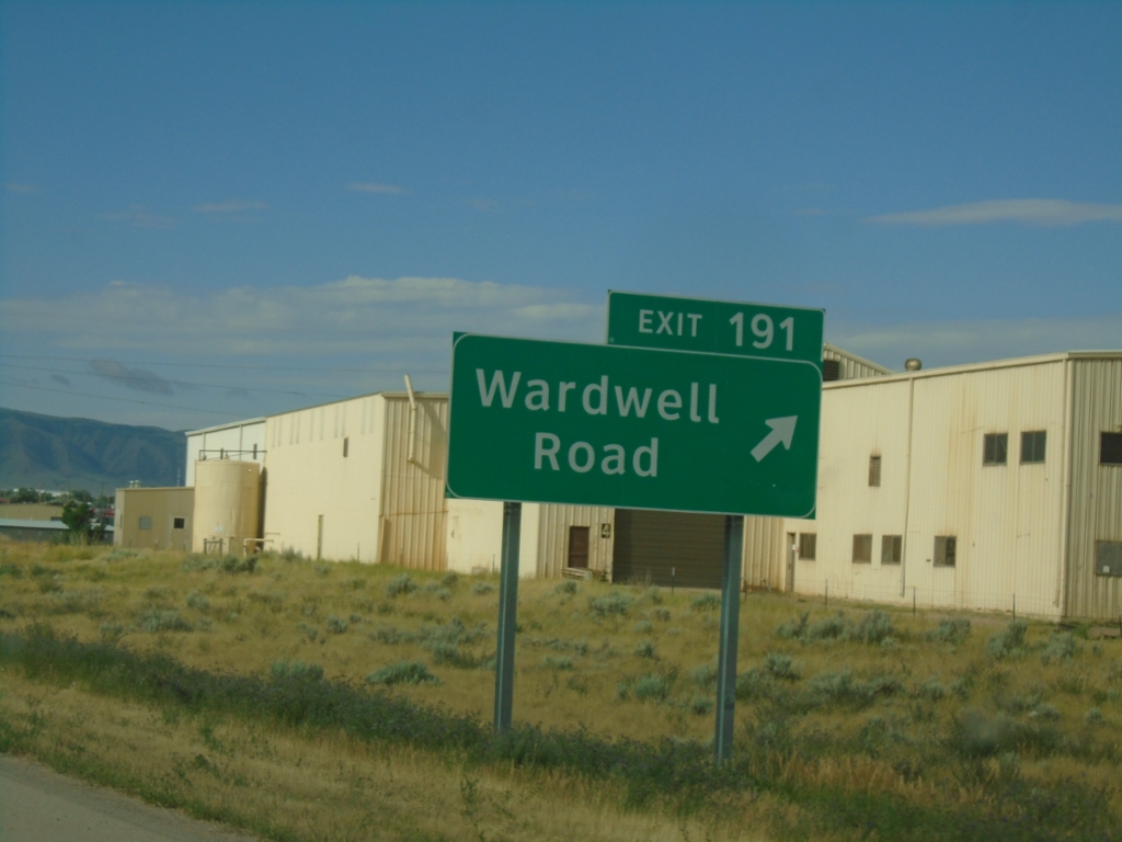 I-25 South - Exit 191