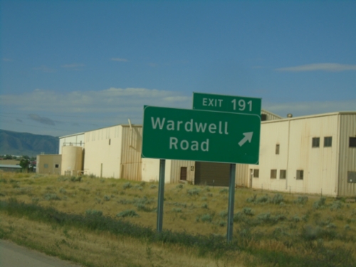 I-25 South - Exit 191
