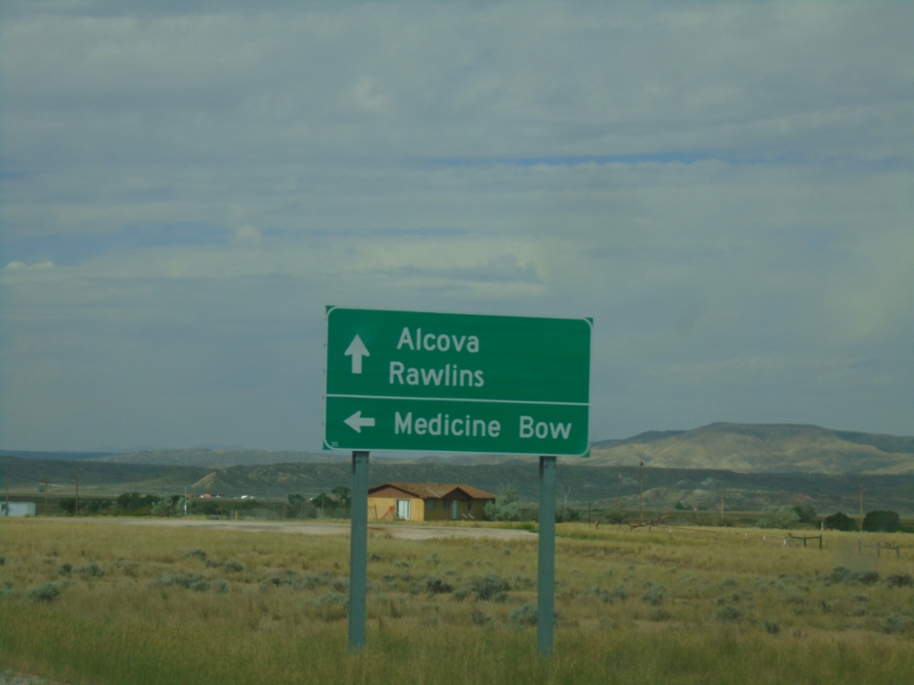 WY-220 West at WY-487
