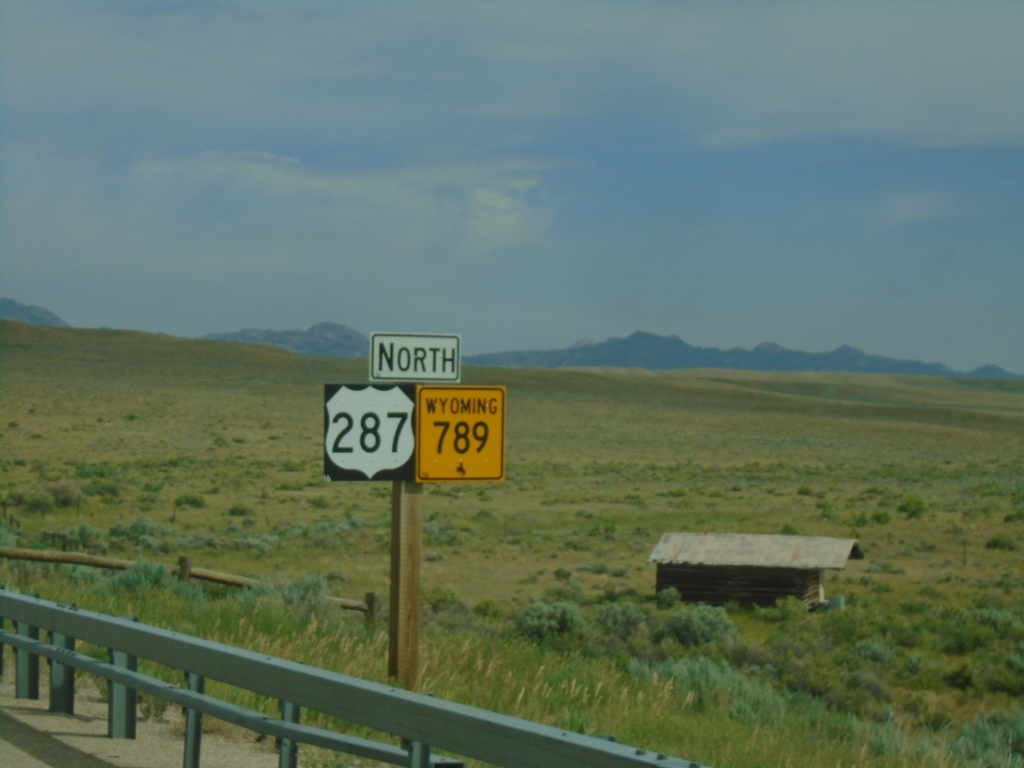 US-287/WY-789 North - Carbon County