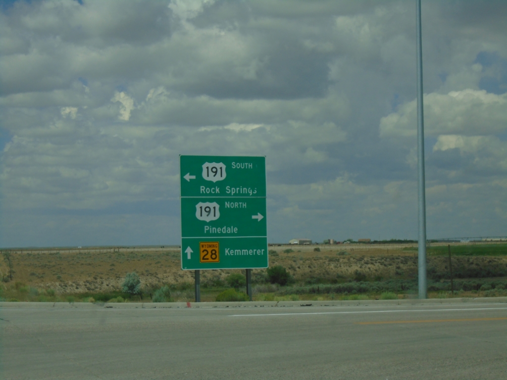 WY-28 West at US-191
