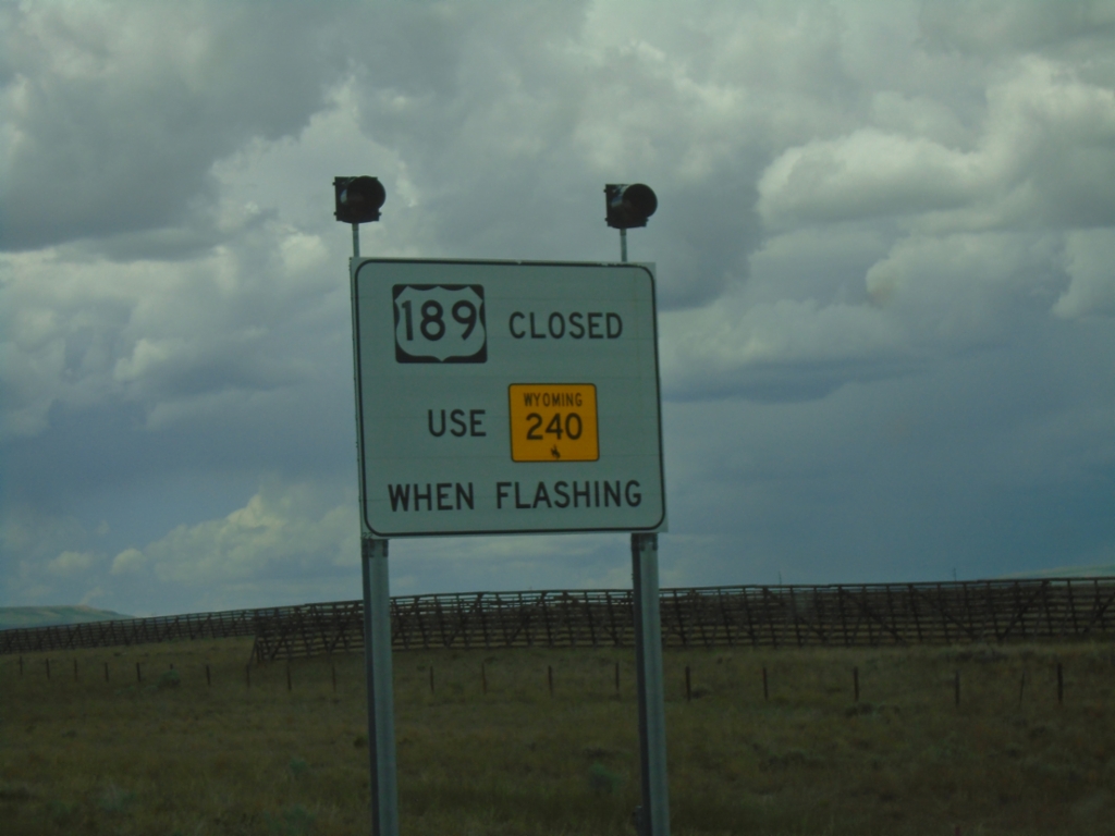 US-189 South - Road Closure Information