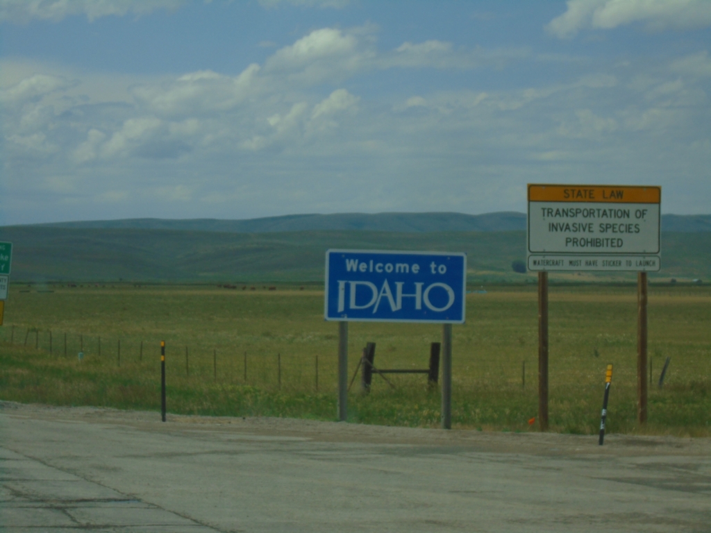 Welcome To Idaho - US-30 West