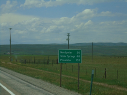 US-30 West - Distance Marker