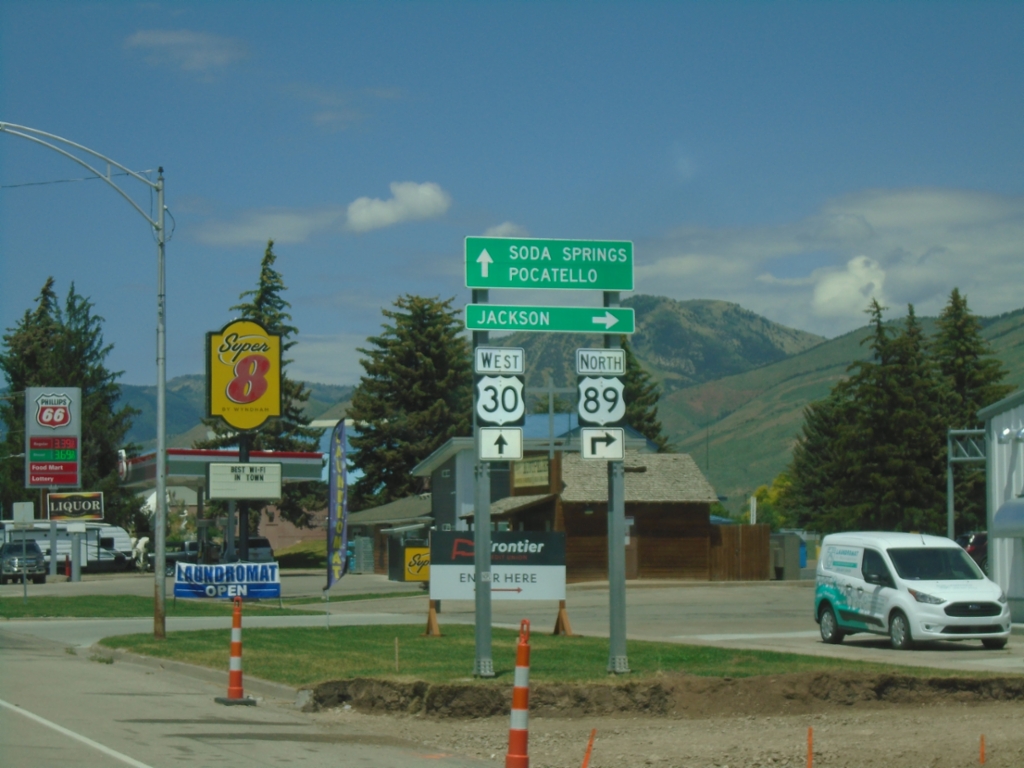US-89 North/US-30 West at US-89 North