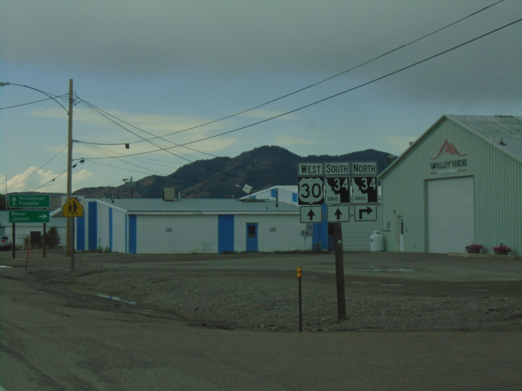 US-30 West at ID-34
