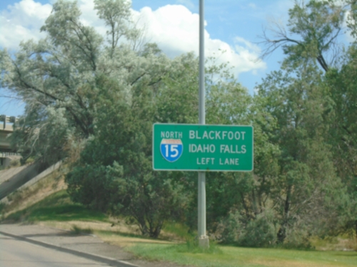 S 5th Ave. South Approaching I-15 North