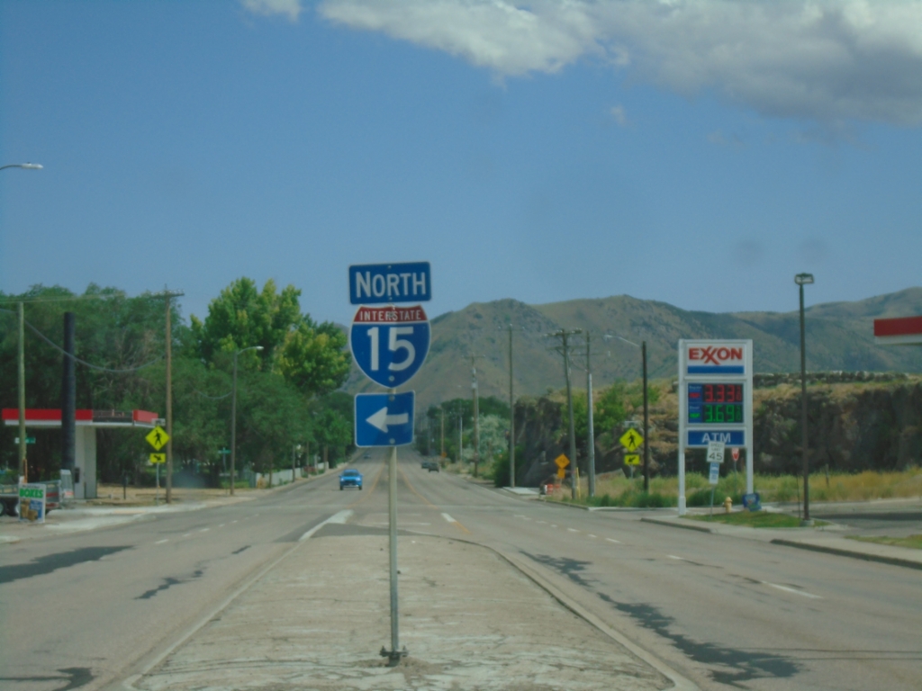 BL-15 South (S 5th Ave) at I-15 North