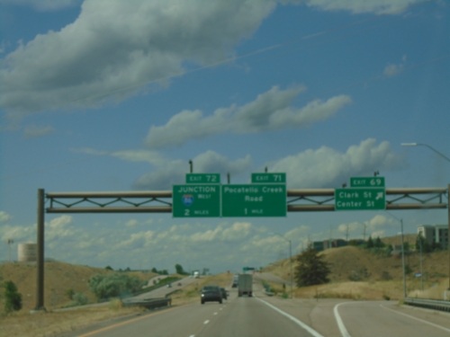 I-15 North - Exits 69, 71, and 72