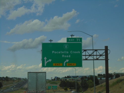 I-15 North - Exits 71