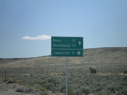 NV-140 East - Sheldon National Wildlife Refuge Jct.