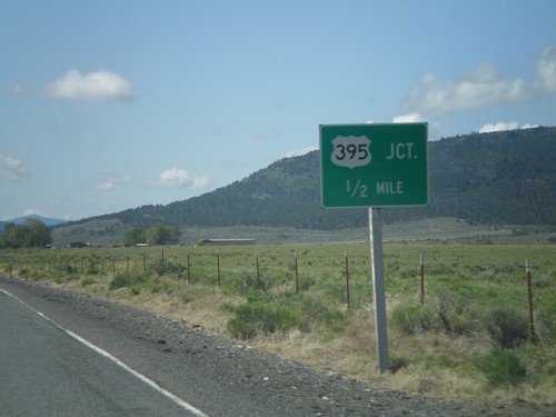 OR-31 South Approaching US-395