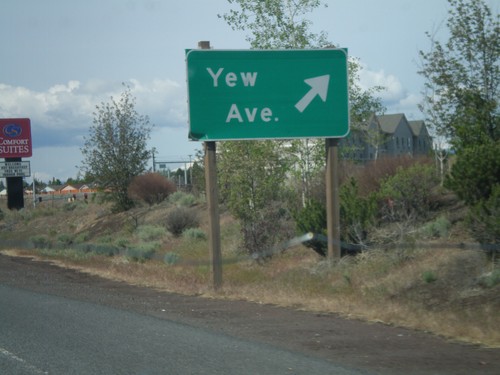 US-97 South at Yew Ave. IC