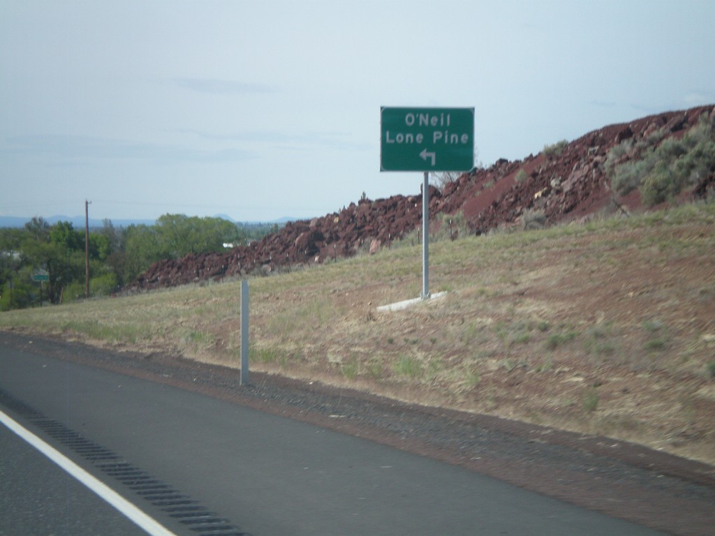 US-97 South at OR-370 (O'Neil Highway)