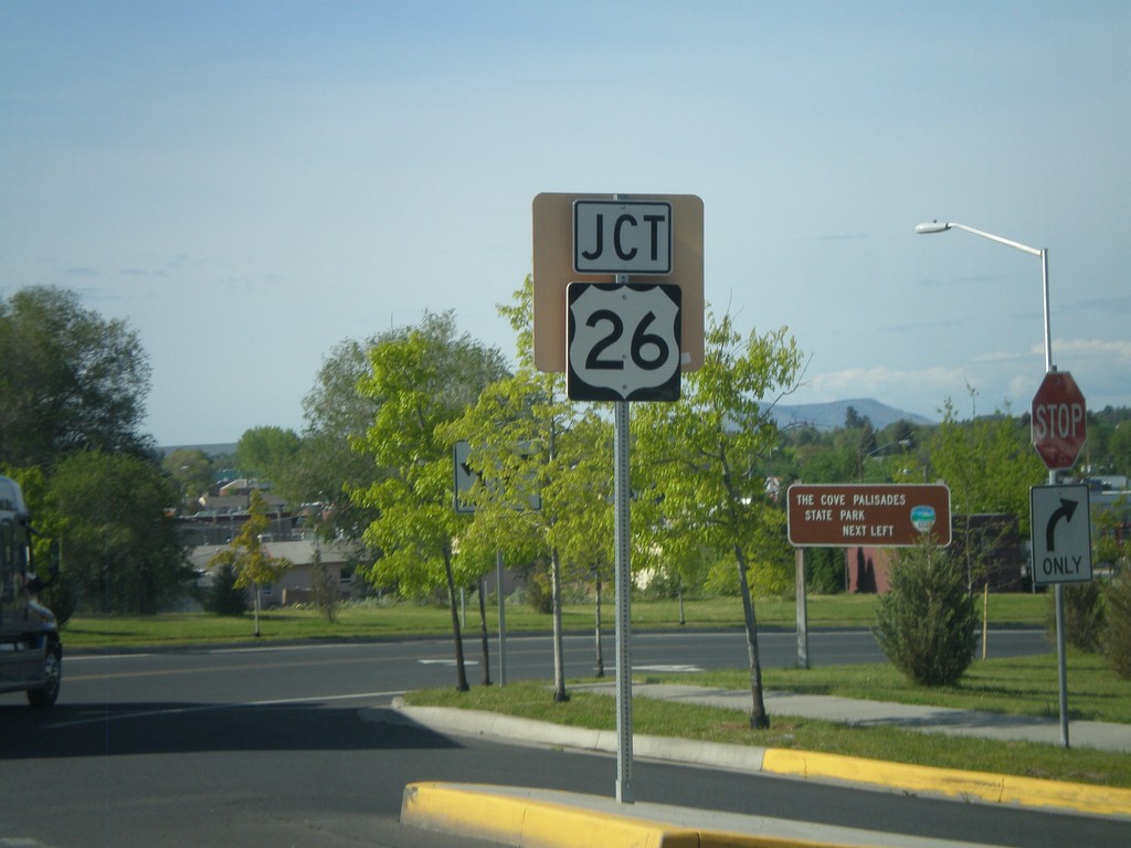 US-97 South Approaching US-26