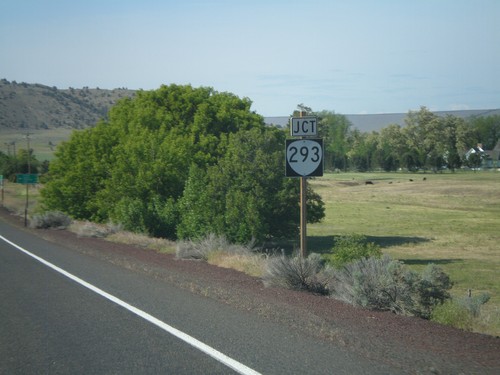 US-97 South Approaching OR-293