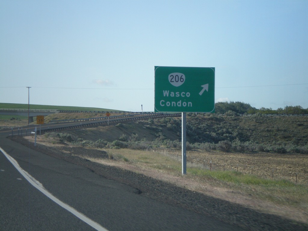 US-97 South at OR-206 Interchange