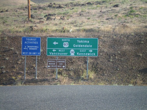 US-97 North at WA-14