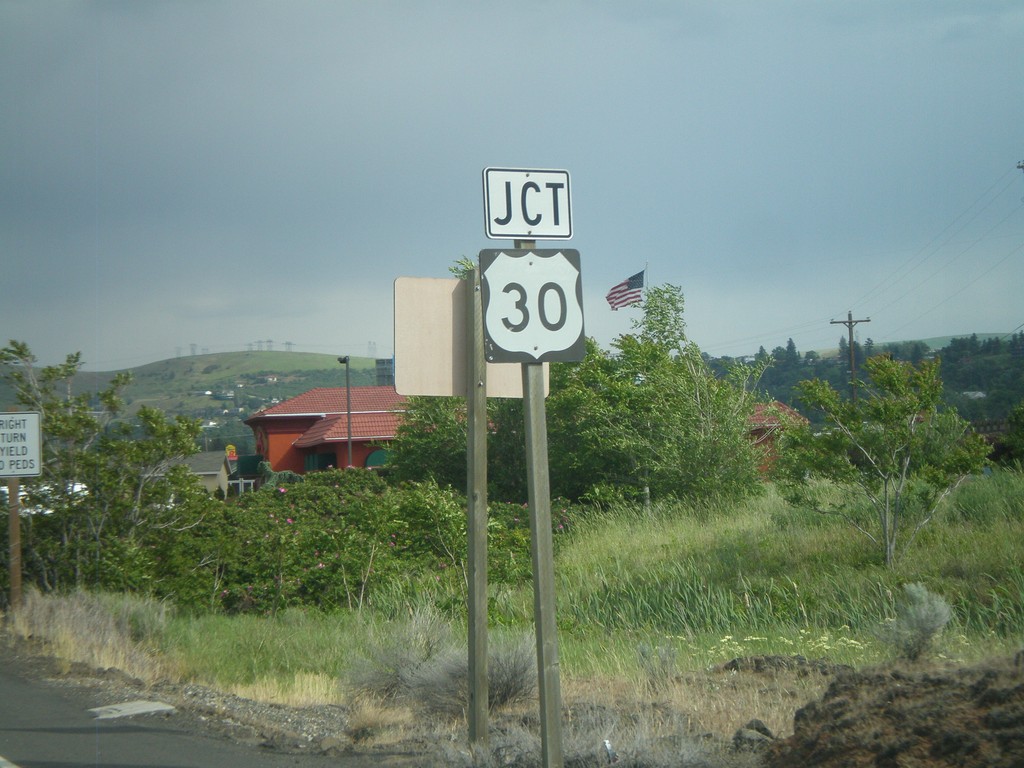 W 2nd St. Approaching US-30