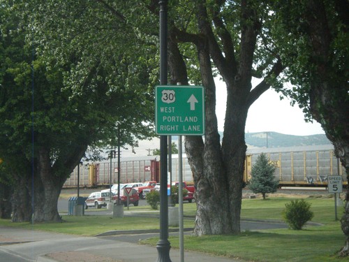 US-30 West - Downtown The Dalles