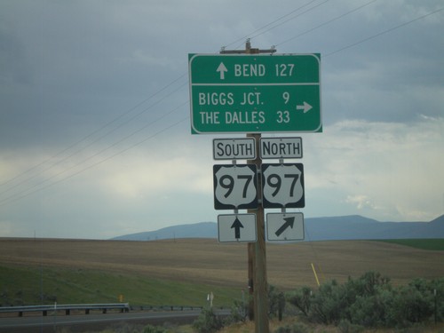 OR-206 West at US-97