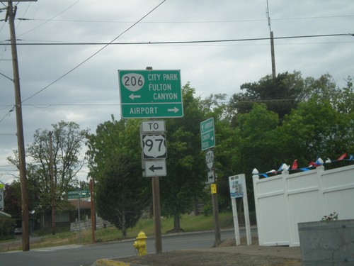 OR-206 West In Wasco