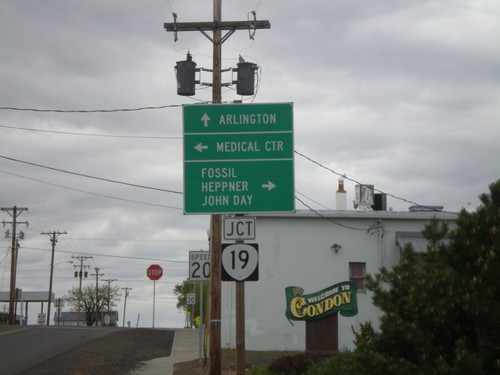 OR-206 East at OR-19