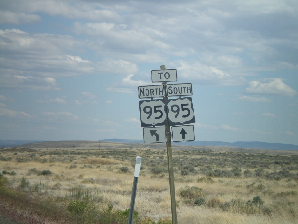 End OR-78 East at US-95