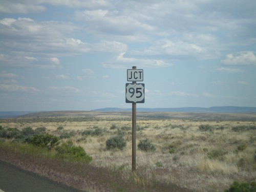 OR-78 East Approaching US-95