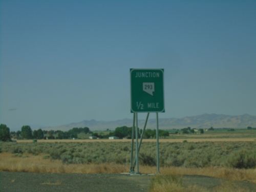 US-95 South Approaching NV-293