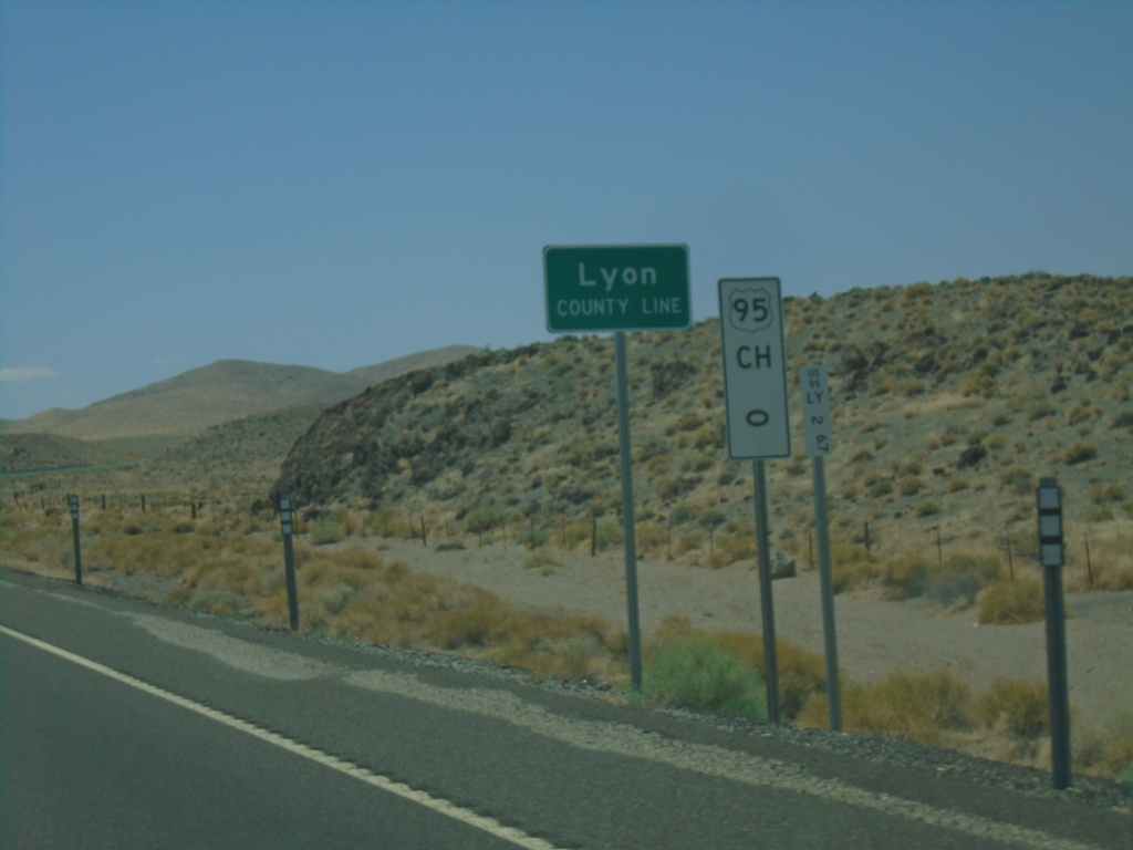 US-95 South - Lyon County