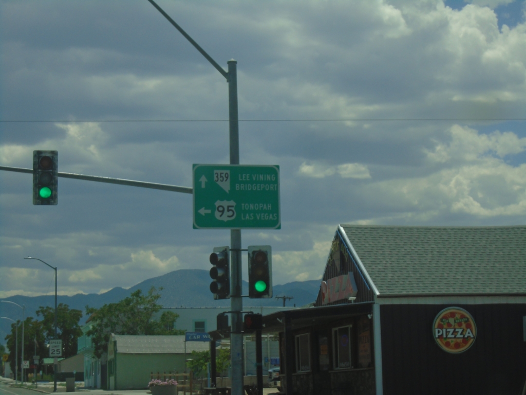 US-95 South at NV-359 South