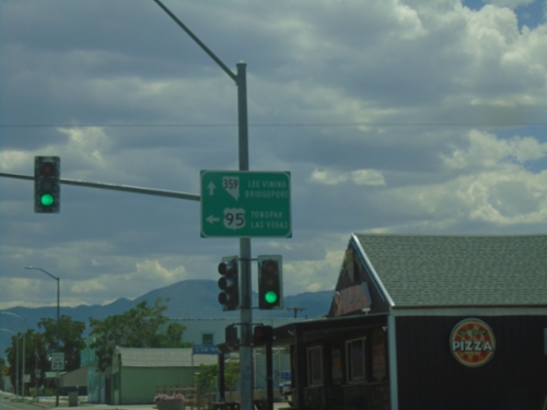 US-95 South at NV-359 South